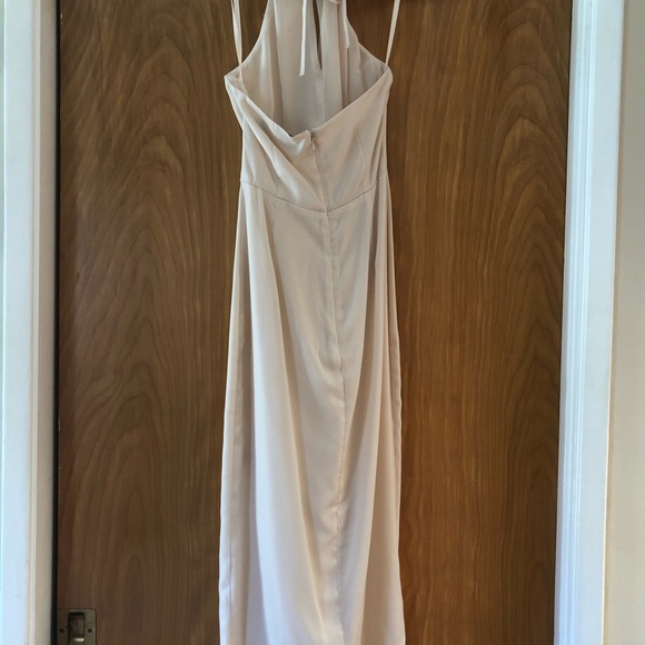 Beautiful Halter Cocktail Dress - Picture 4 of 5